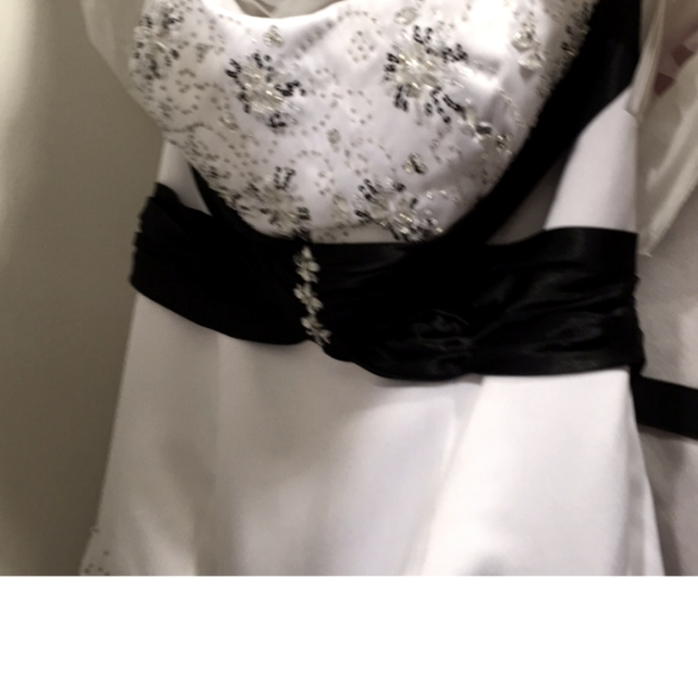 Formal Wedding Gown, white
